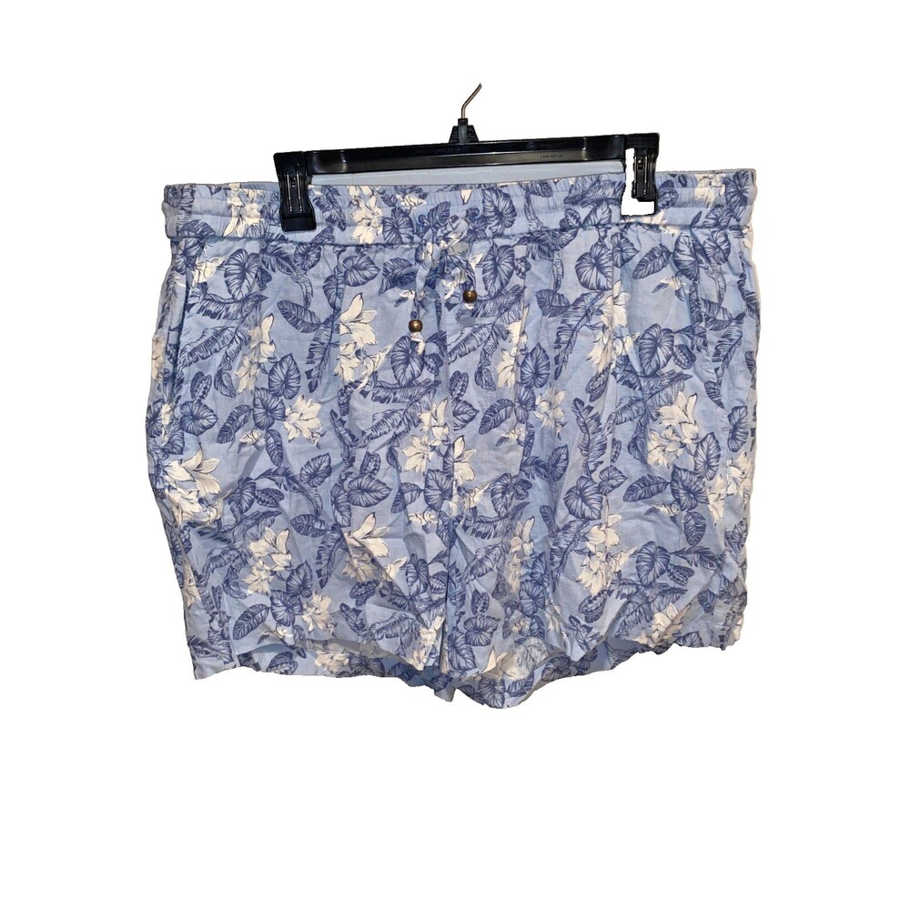 Men’s Margaritaville Quick Dry Blue Tropical Short Hawaiian theme NWT